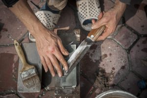 Phố Hà Nội và những bác thợ