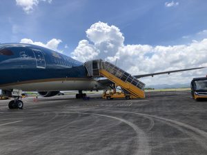 Vietnam Airlines chuyên chở công dân Việt Nam về nước từ Angola