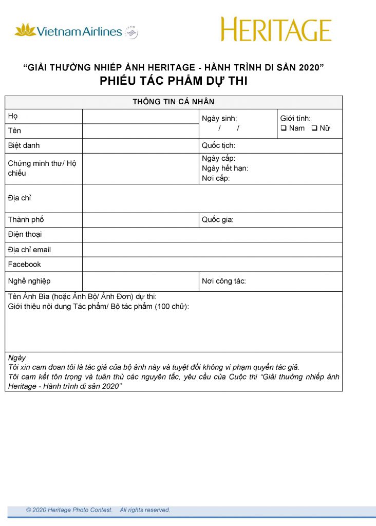 Phiếu Dự Thi ảnh 2020 732x1024