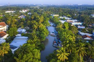 Where canals run through the countryside