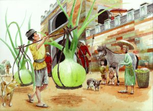 Who will buy my scallions?