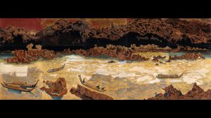 Chung một đam mê sưu tập hội họa