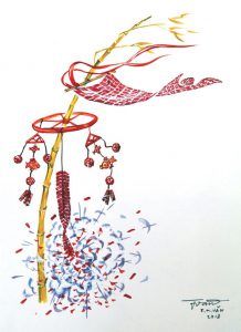 The Legend of the Tet plants