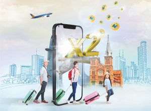 Double bonus miles with online ticket purchases