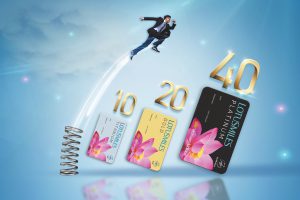 Easy membership upgrades with domestic flights