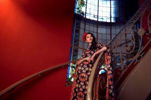 Những bức họa trên tà áo xuân