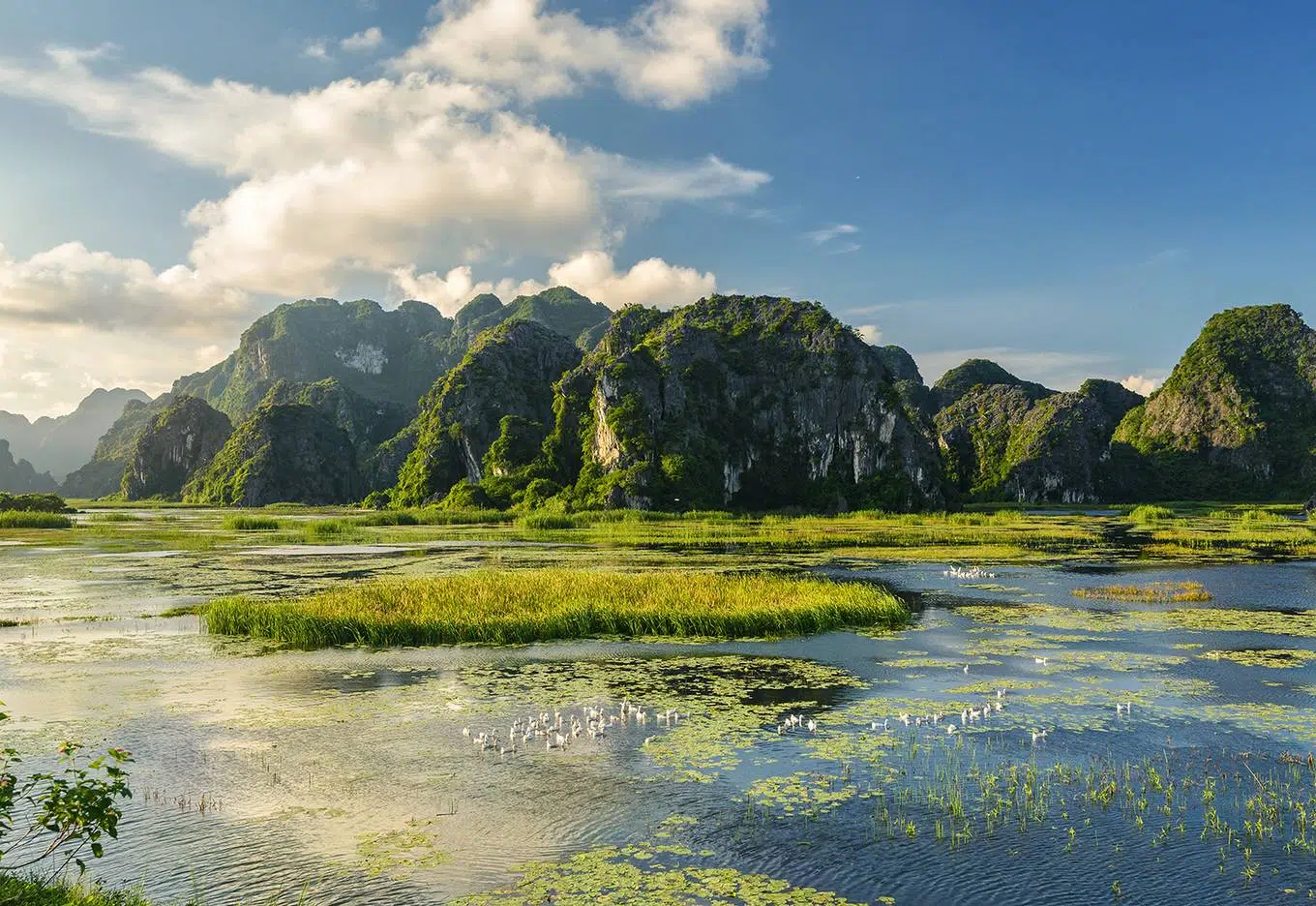 Đầm Vân Long - một trong những địa điểm du lịch nổi bật tại Bắc Bộ