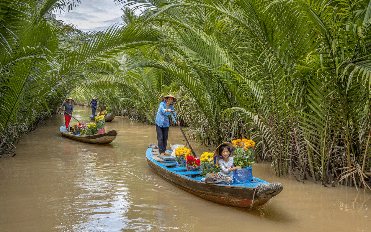 du lịch sinh thái Cù lao Thới Sơn Tiền Giang