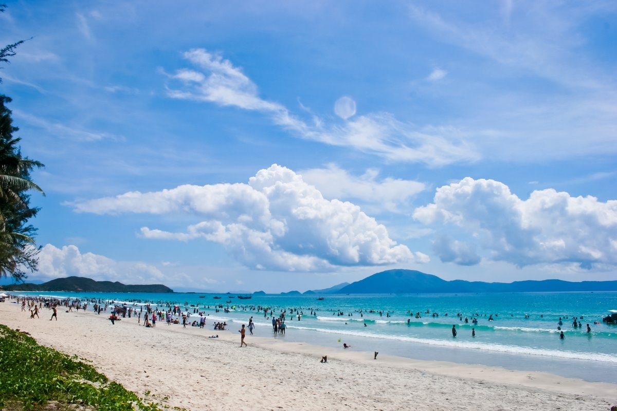 Khung cảnh thiên nhiên tuyệt đẹp tại biển Đồ Sơn