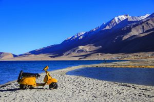 The land of azure lakes