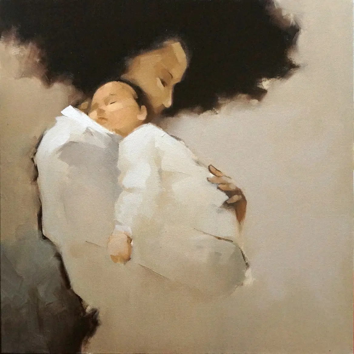 Tranh của họa sĩ Nguyễn Thanh Bình được giới yêu nghệ thuật hội họa Việt Nam tán thưởng