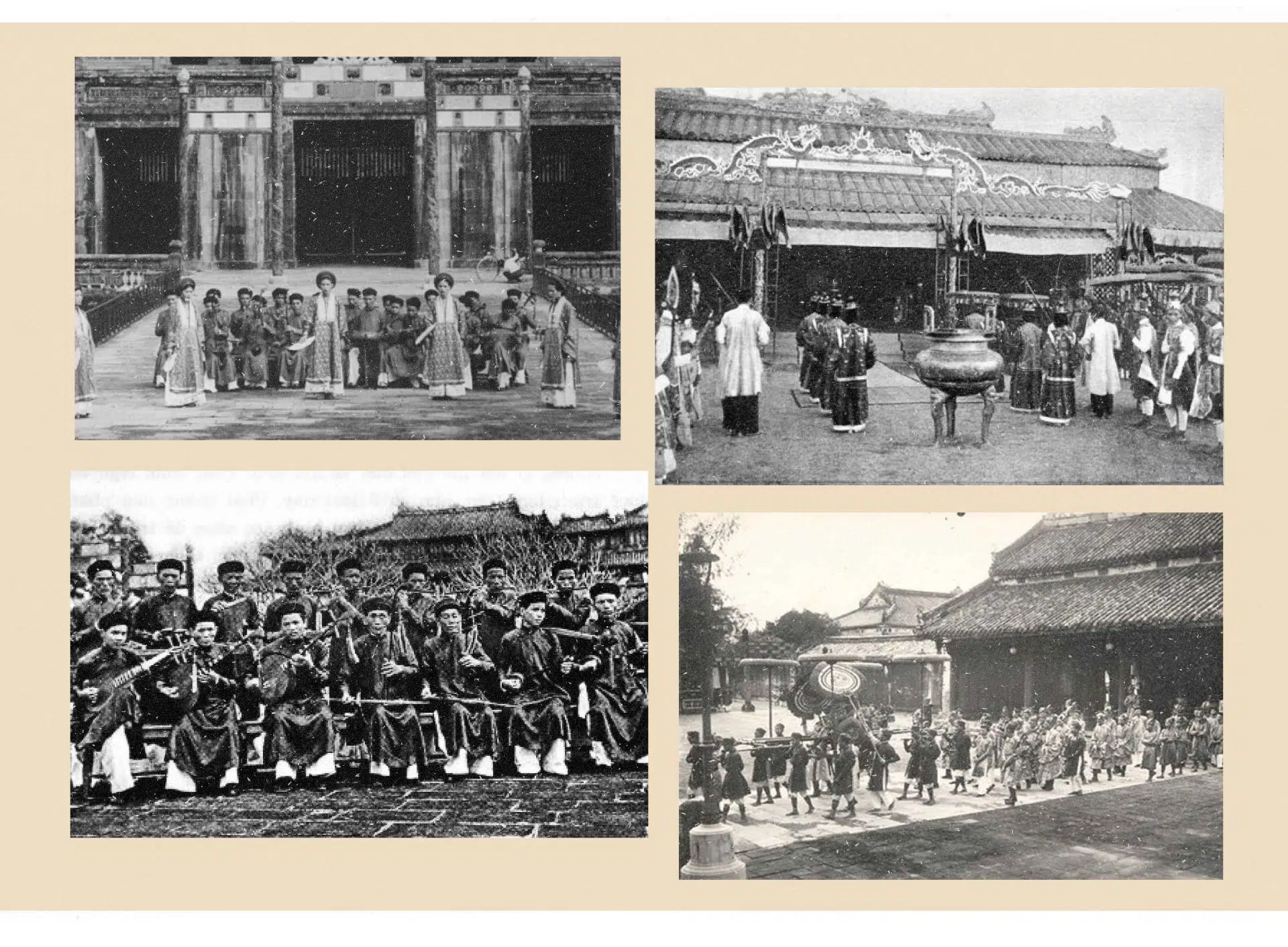 Nhã nhạc Cung đình được sử dụng trong các hoạt động trước đây