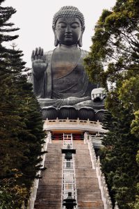 Hong Kong from atop Ngong Ping Peak