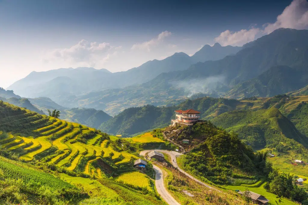 Cảnh đẹp Sapa được nhiều khách du lịch quốc tế yêu thích