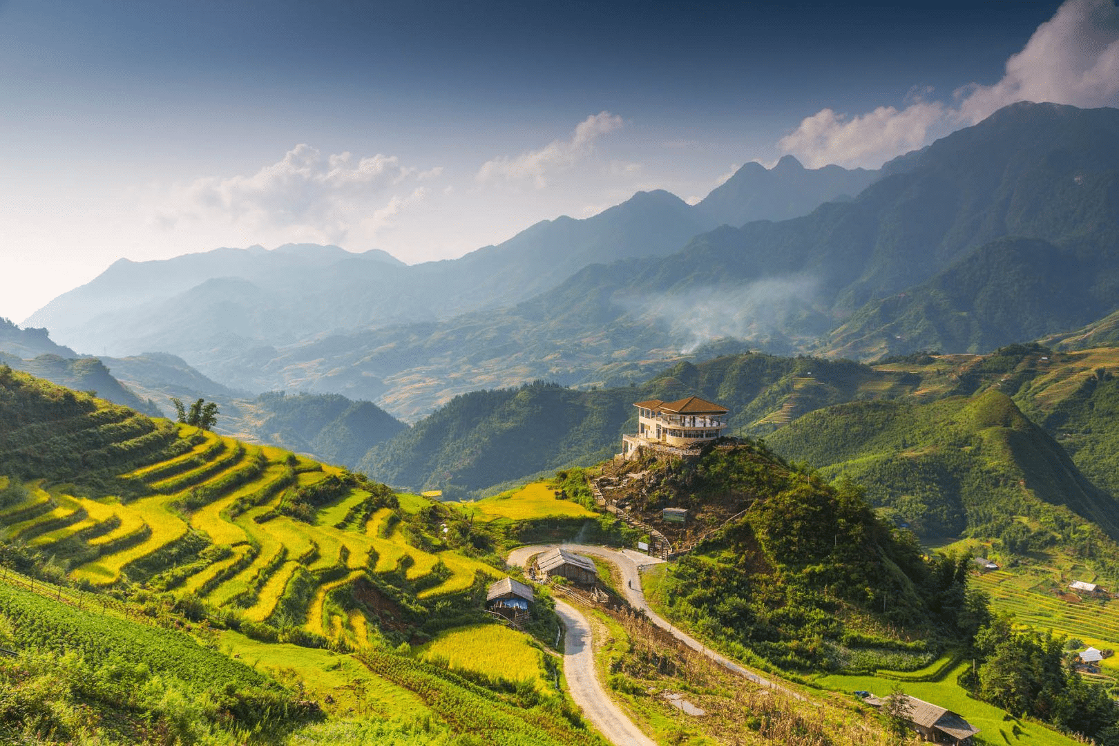 Cảnh đẹp Sapa được nhiều khách du lịch quốc tế yêu thích