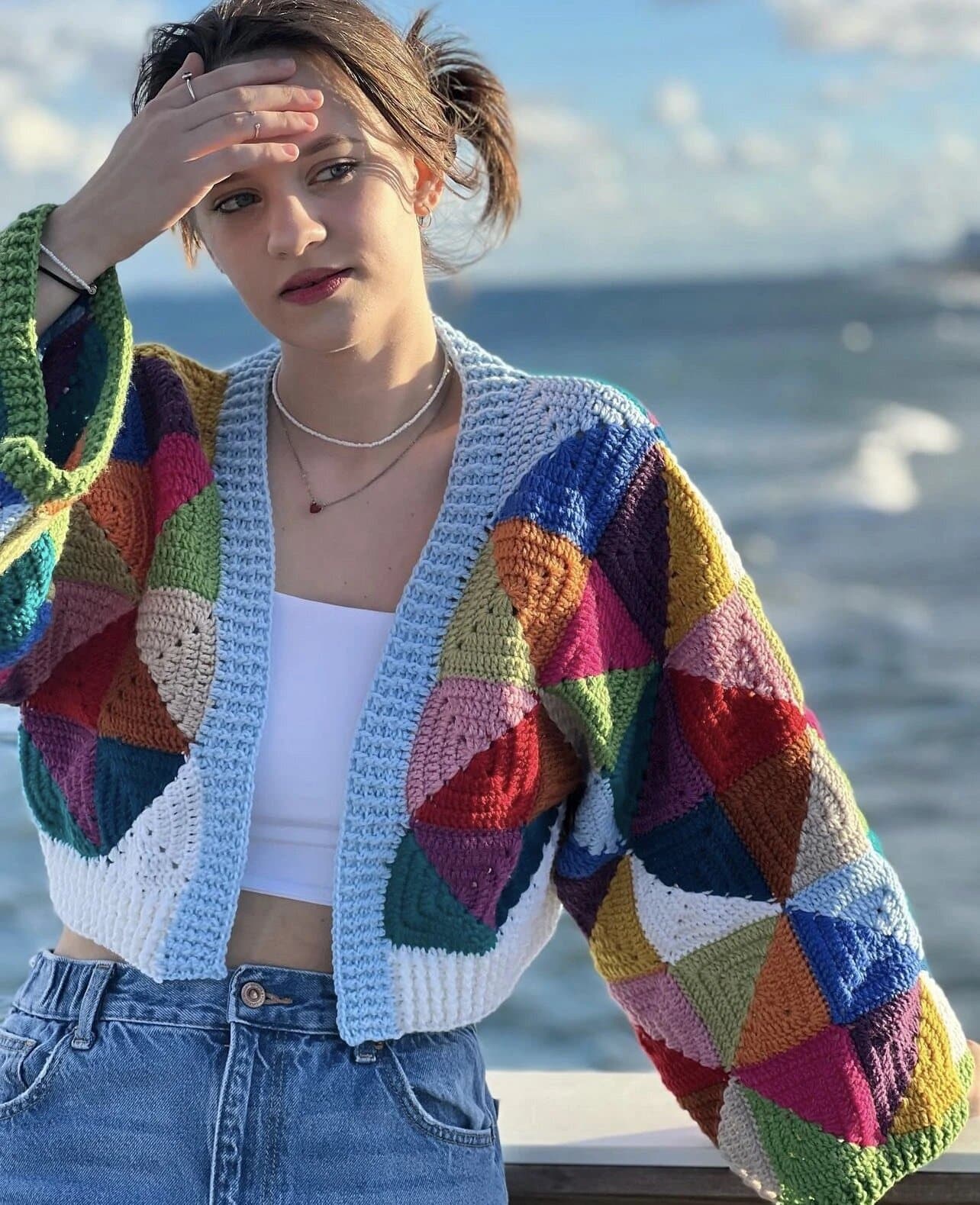 Đồ len đan crochet là xu hướng thời trang mới được ưa thích