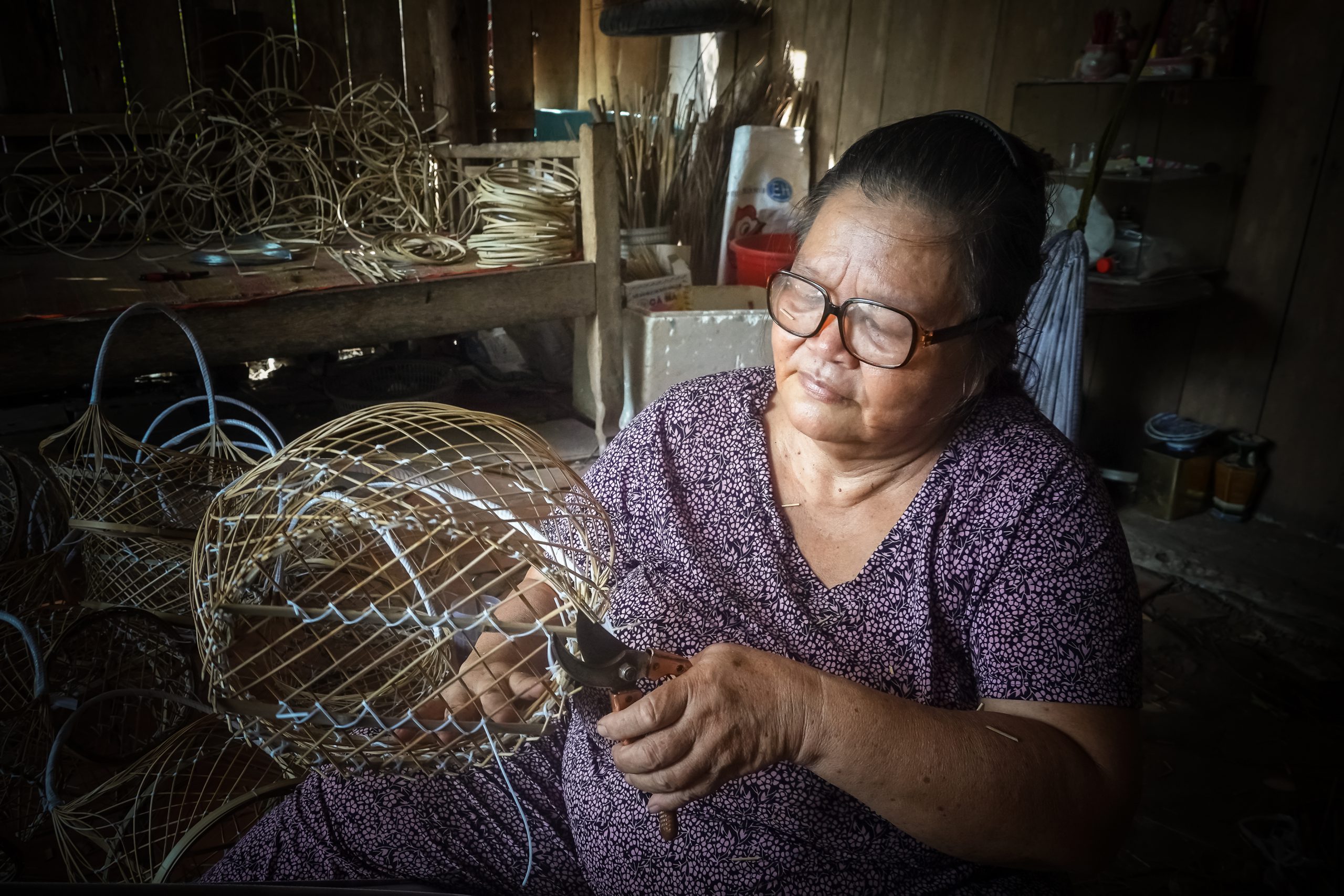 26.Làng Nghề Đan Giỏ Cọng Dừa truyền thống ở xứ Dừa Bến Tre – Huỳnh Thanh Huy