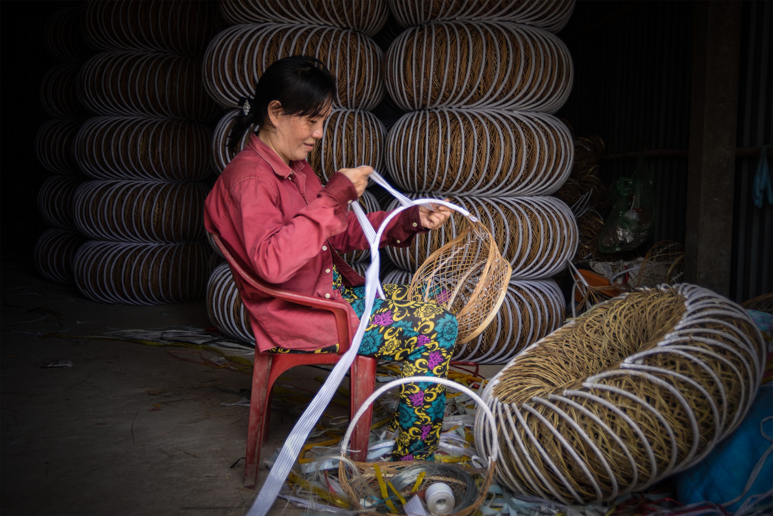 26.Làng Nghề Đan Giỏ Cọng Dừa truyền thống ở xứ Dừa Bến Tre – Huỳnh Thanh Huy