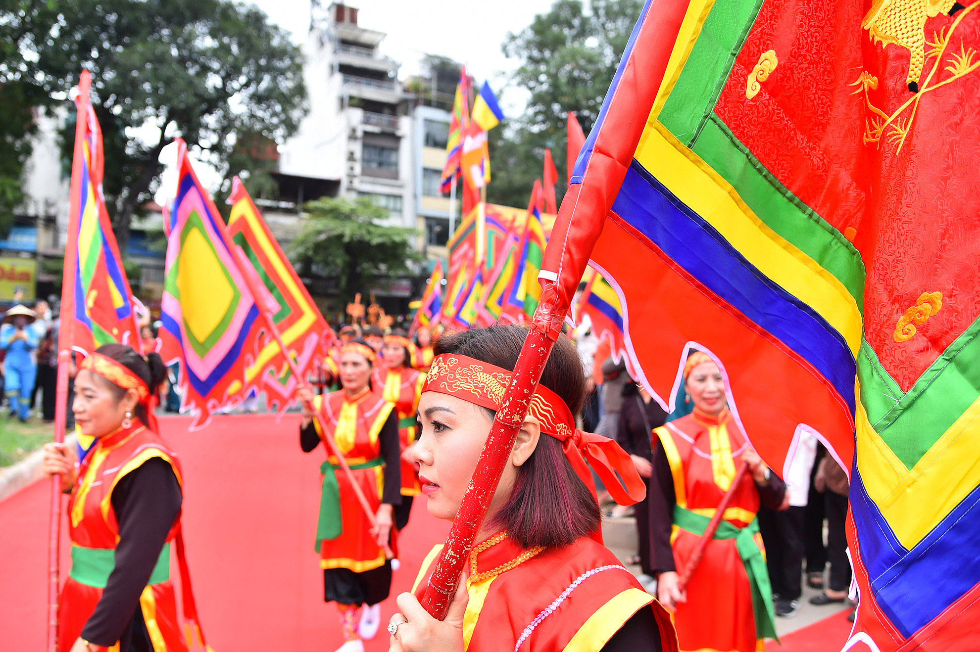 163.Phục dựng các nghi thức truyền thống của Lễ hội Chùa Láng-Lê Thủy Nguyên