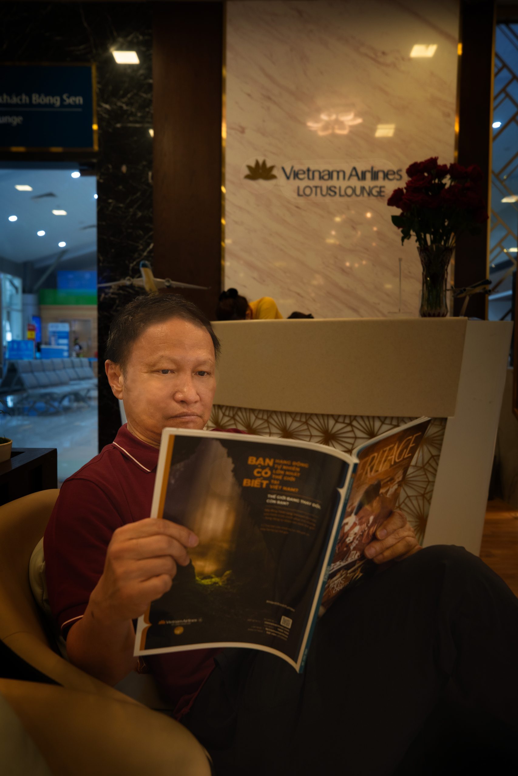 18.Đọc Heritage – Ngồi phòng chờ Lotus – bay Vietnam Airlines – Phạm Thị Hồng Hạnh