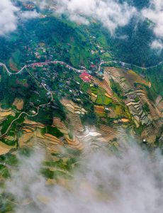 492. Khau Phạ trong mây – Vũ Lâm