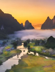 496. Mùa lúa chín Cao Bằng – Vũ Lâm