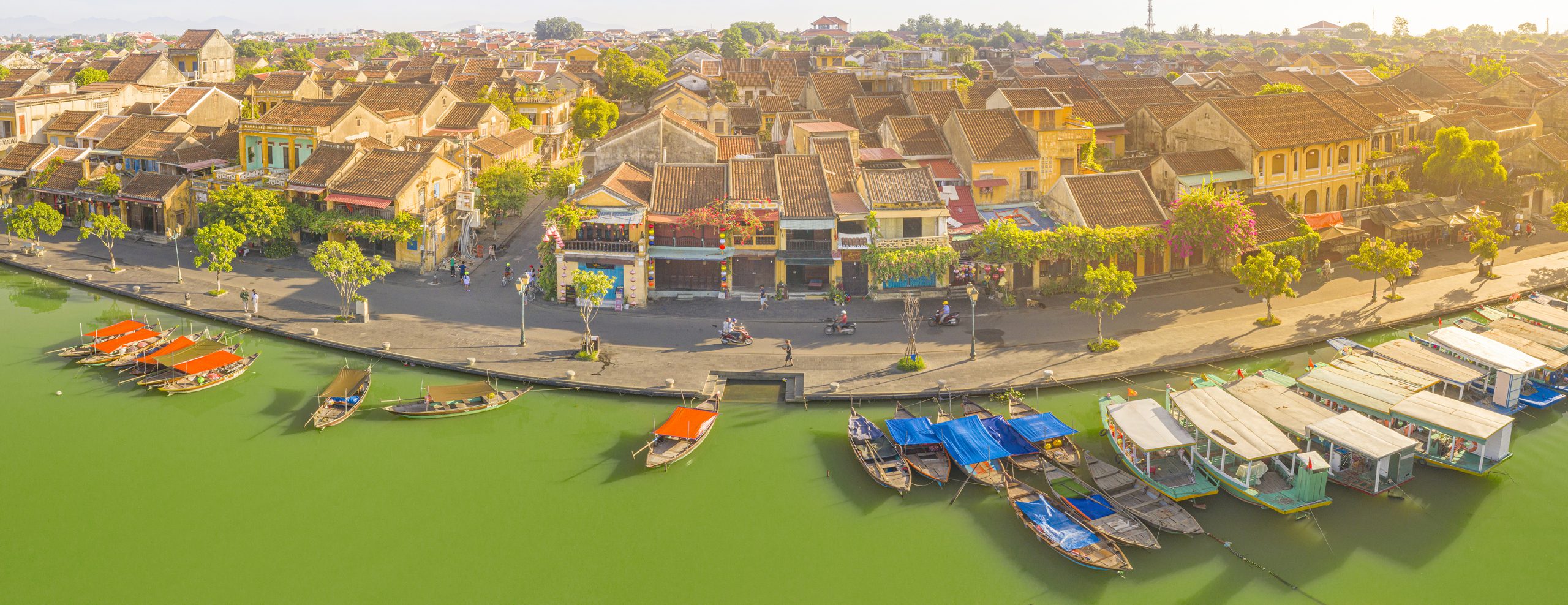 113.Hội An từ trên cao-Kiều Nguyên Hiền Triết