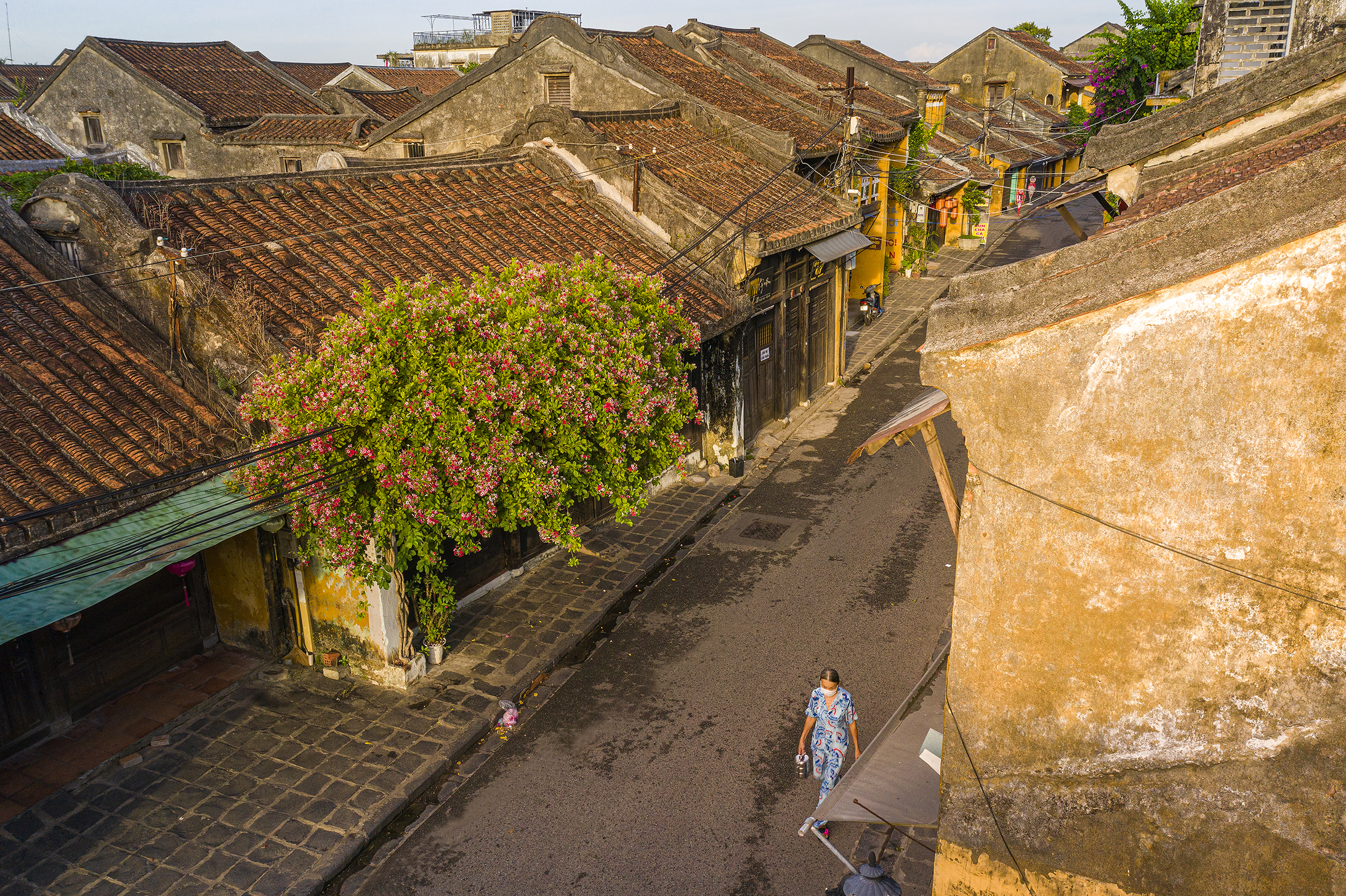 113.Hội An từ trên cao-Kiều Nguyên Hiền Triết