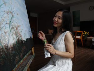 Từ hoa vẽ ra tâm hồn