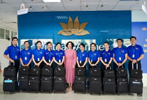 Vietnam Airlines tổ chức chuyến bay Đoàn thanh niên nhân dịp 93 năm thành lập