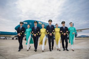 Đoàn bay 919 của Vietnam Airlines kỷ niệm 65 năm thành lập