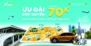 Giảm 25% giá taxi đưa, đón tại sân bay