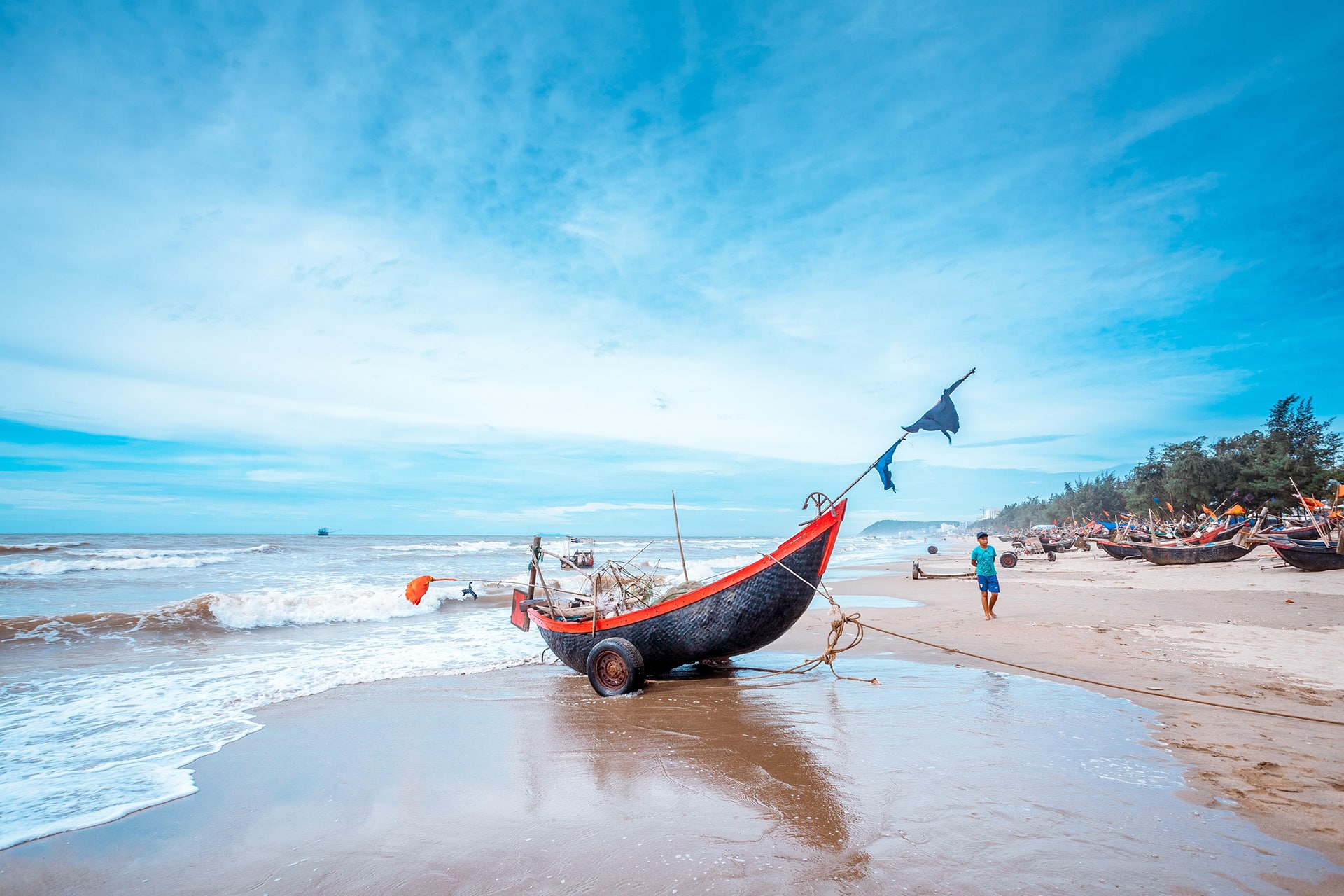 Biển Sầm Sơn là địa điểm du lịch hè miền Bắc được nhiều người yêu thích