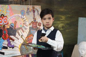 Thế giới kỳ ảo qua tranh vẽ của họa sĩ 10 tuổi