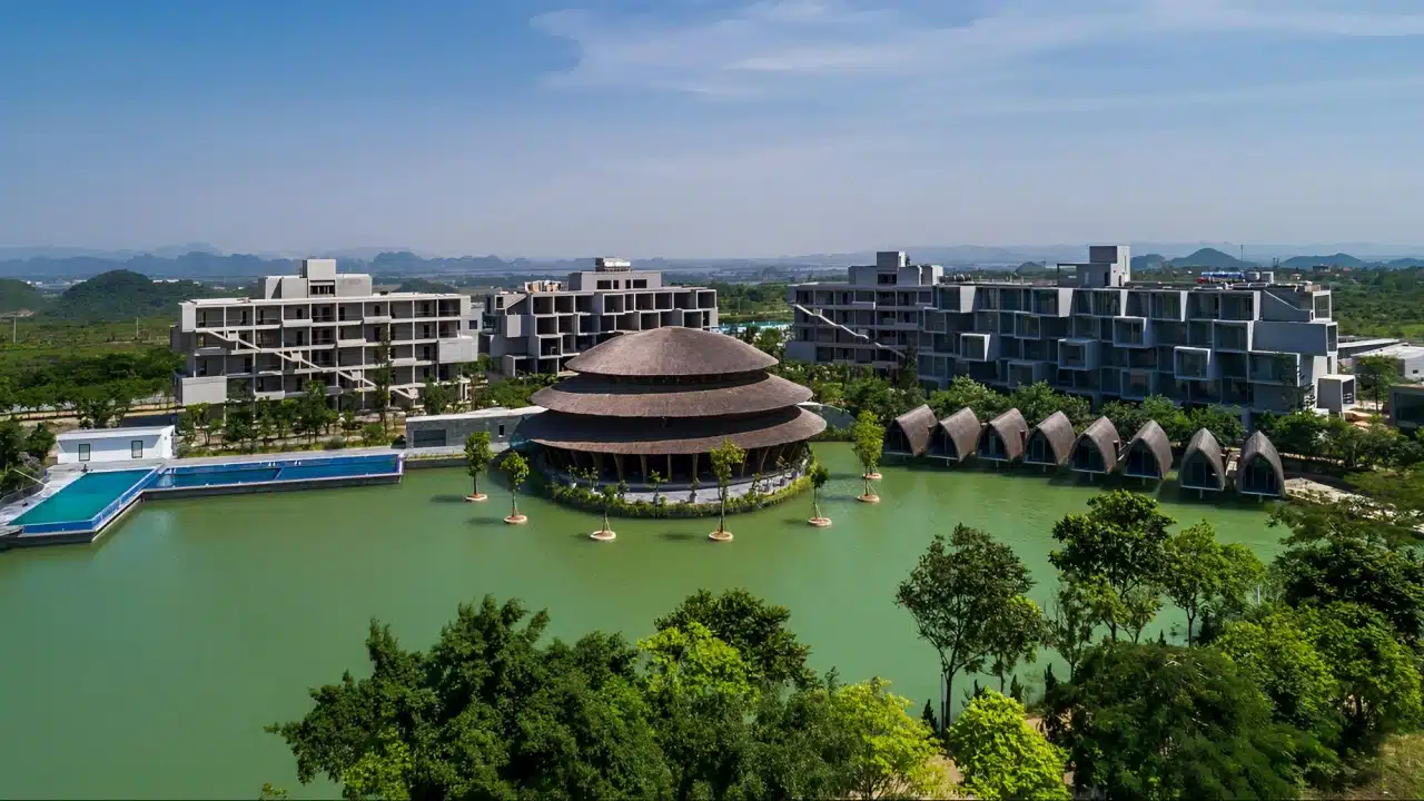 Công trình kiến trúc “Nhà cộng đồng kết hợp nhà hàng Vedana ở Ninh Bình” đoạt giải kiến trúc thế giới Dezeen