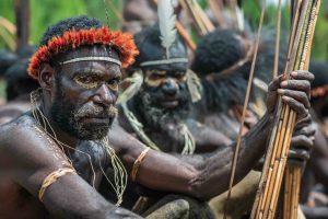 Các chiến binh ở thung lũng Baliem