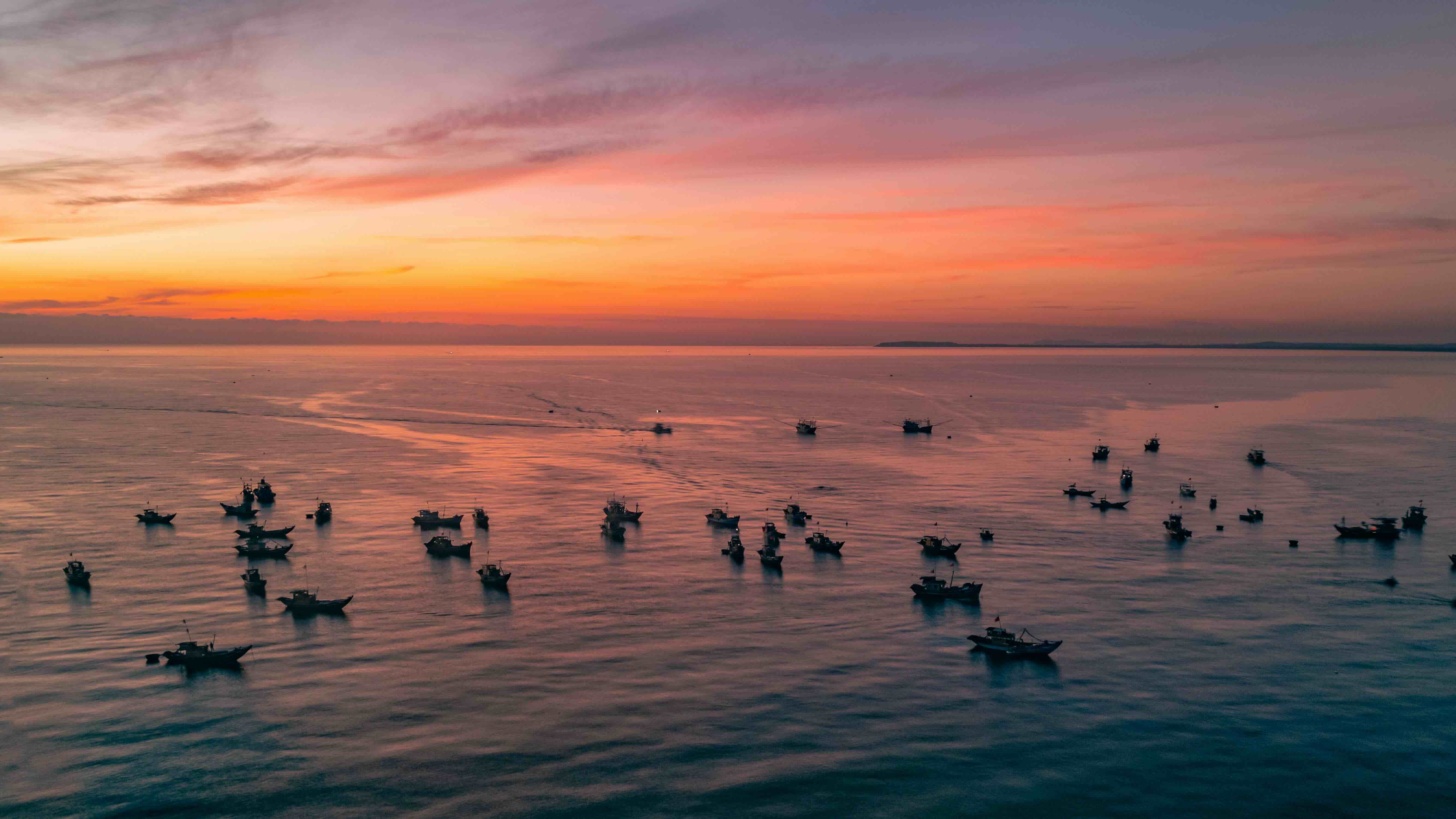 Dawn at Sea