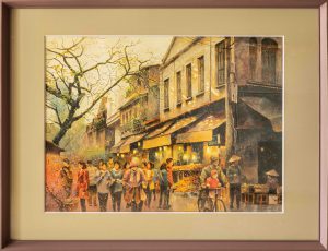 Hà Nội rất “tình” trong tranh của họa sĩ phương Nam