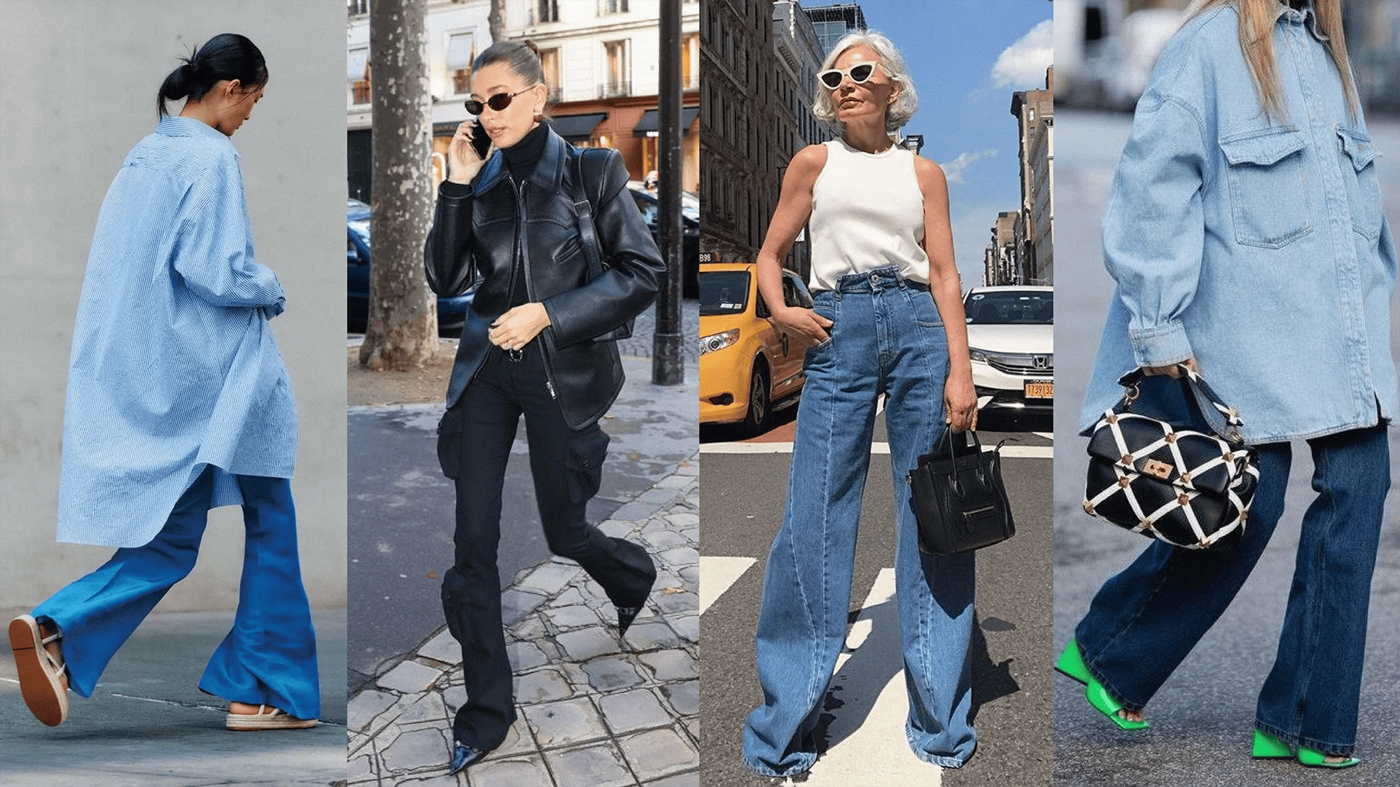 Bạn có thể biến tấu outfit đa dạng với thời trang quần ống loe