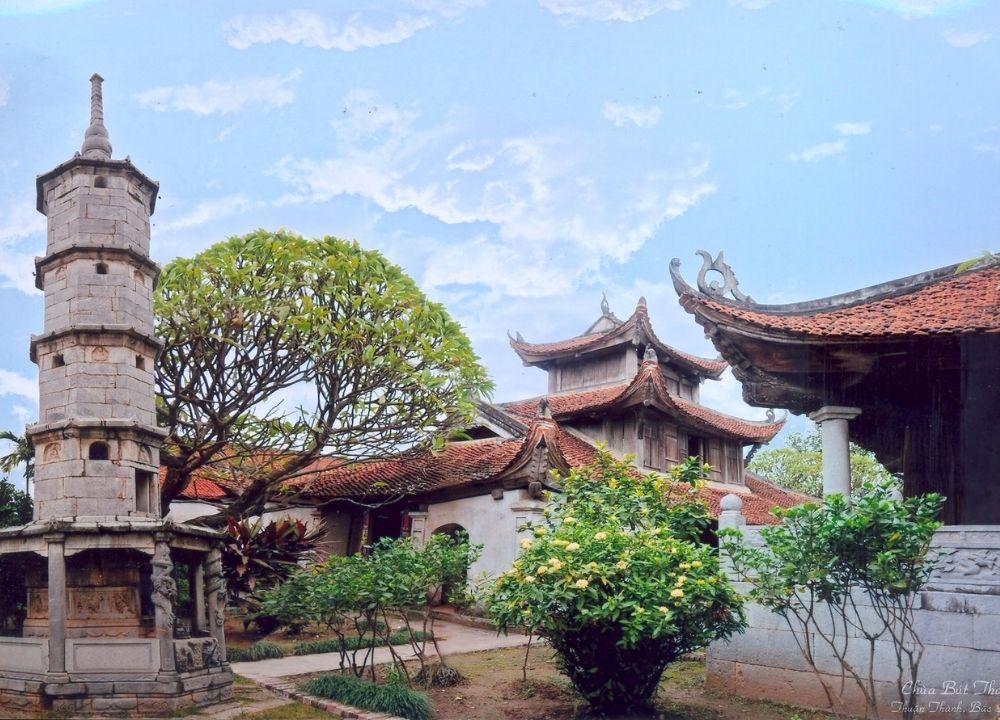 Chùa Bút Tháp ở Bắc Ninh là một trong những ngôi chùa cổ nhất miền Bắc