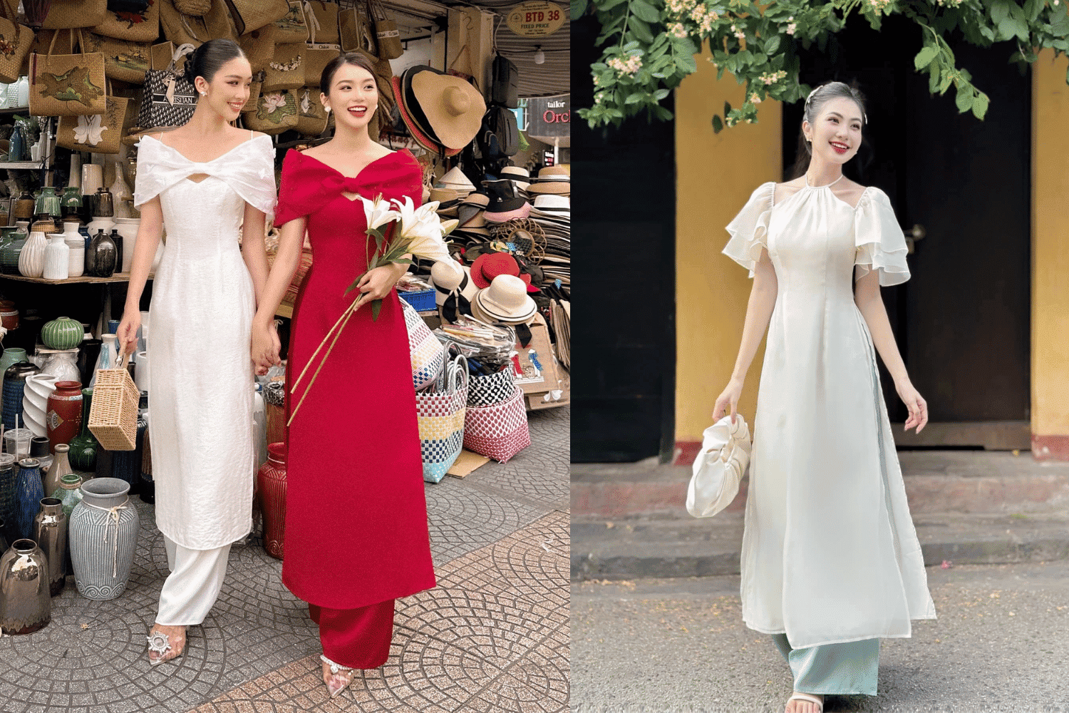 Mặc đẹp ngày Tết là cách để cảm xúc thêm trọn vẹn