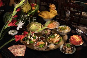 Hương sắc dặm dài trên mâm cỗ Tết