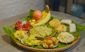 Vị thu trong từng hạt cốm